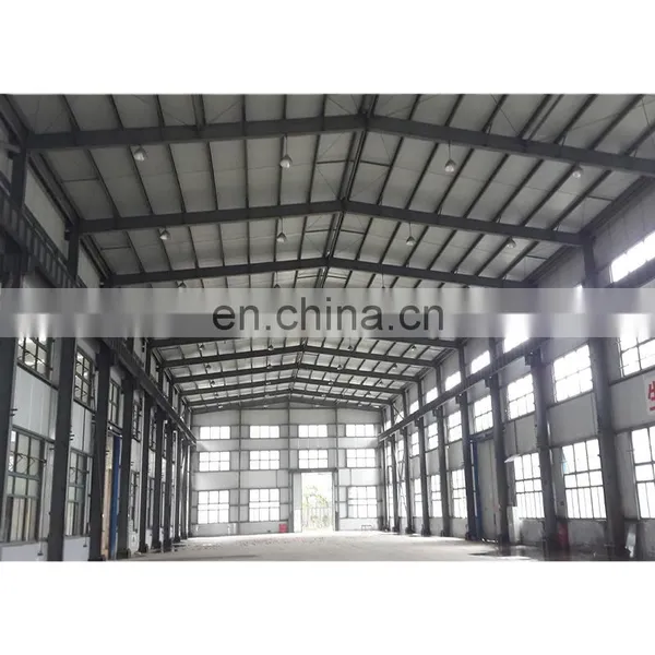 Long Span Space Fast Assembling Steel Frame Metal Building Warehouse photo-4