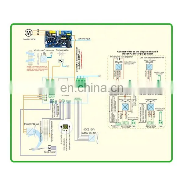 Universal Inverter AC System For Air Conditioning System Board QD82+ photo-4