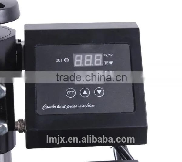 New Design 5 in 1 Heat Press Machine For T Shirt/Mug/Cap/Plate/phone Cases photo-6