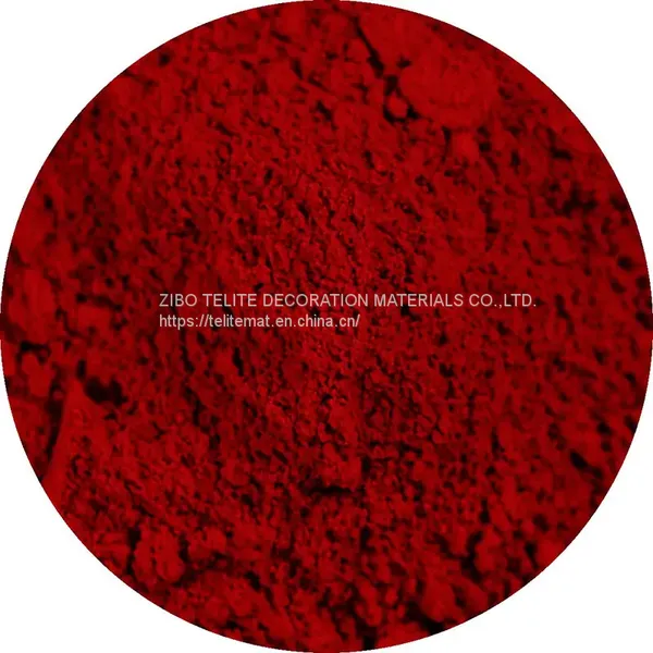 Ceramic Glaze Pigment Powder Ceramic Color Pigment Body Stain Maroon Red