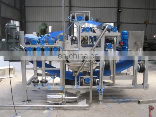 Belt Press Extractor Stainless Steel Industrial Belt Press Juicer Extractor / Double Belt Fruit Juice Extracting Machine photo-3