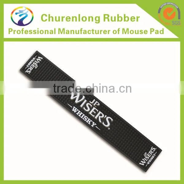 Custom Soft Pvc Red Bull Logo Bar Counter Mats photo-3