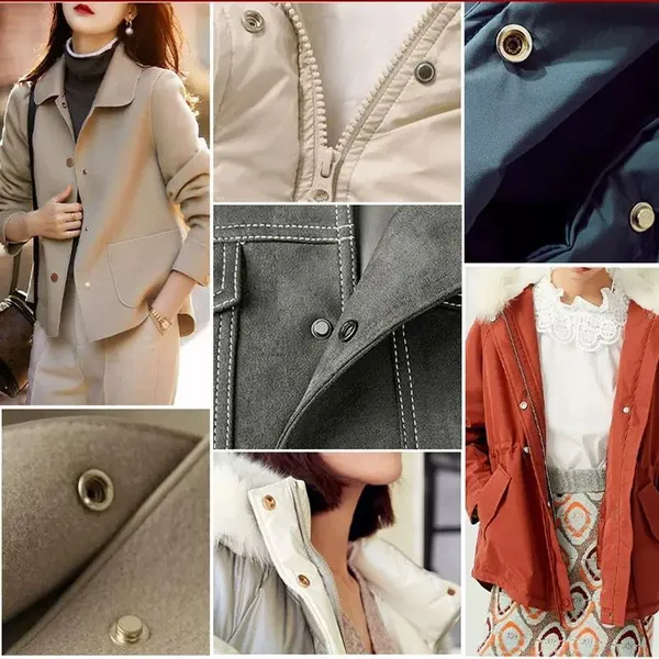 Factory Wholesale Hat Bag Clothing Press Snap Button Spring Snap Button Metal Snap Buttons photo-3