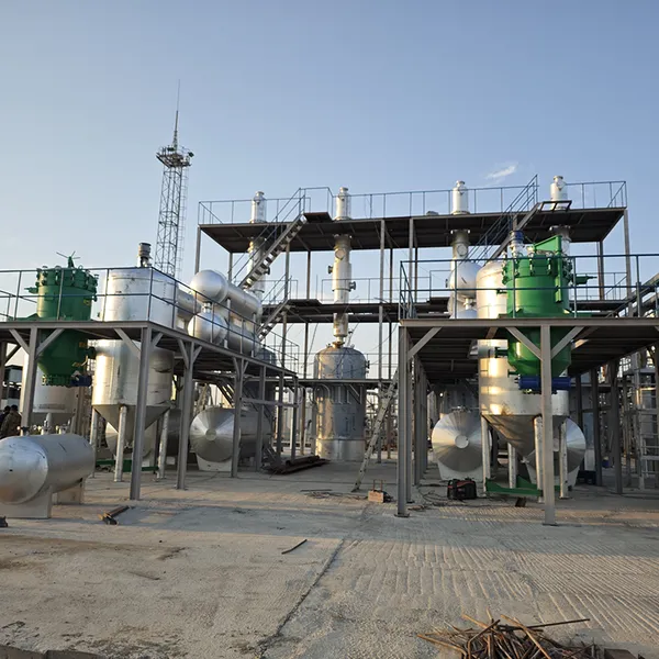 Advanced Technology Waste Engine Oil Recycling Diesel Oil Distillation Machine 80%-85% Diesel Rate Vertical Reactor Design PLC photo-5