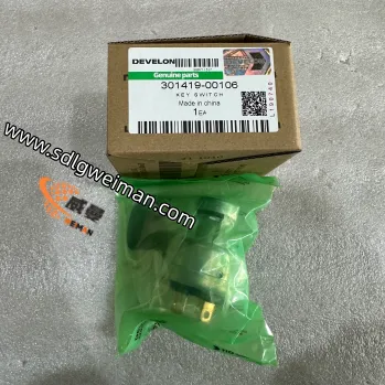 DOOSAN & DEVELON 301419-00106 KEY SWITCH