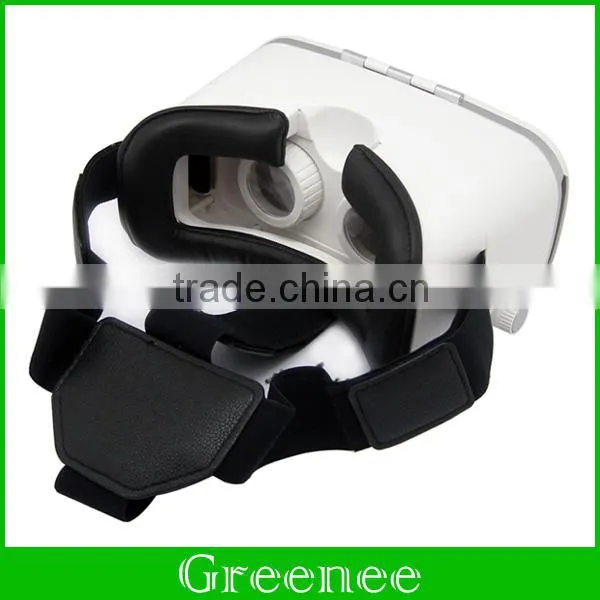 White Shinecon Vr Virtual Reality Glasses Innovative VR Fit for IOS, Android & PC Phones Series Wih 4.7-6.0 Inches For IPhone SE photo-3