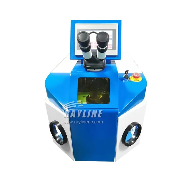 RA VR Series Jewelry Laser Welding Machine Blue White With CCD For Gold Silver Platinum Ring Repair photo-2