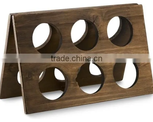 Wholesale Handmade Wooden Wine Rack/Shelf photo-4