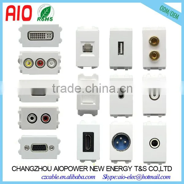 120X120mm Two Door Soft Start Universal 3 Pin Power Socket + 3 Pin XLR Plug Floor Socket photo-6