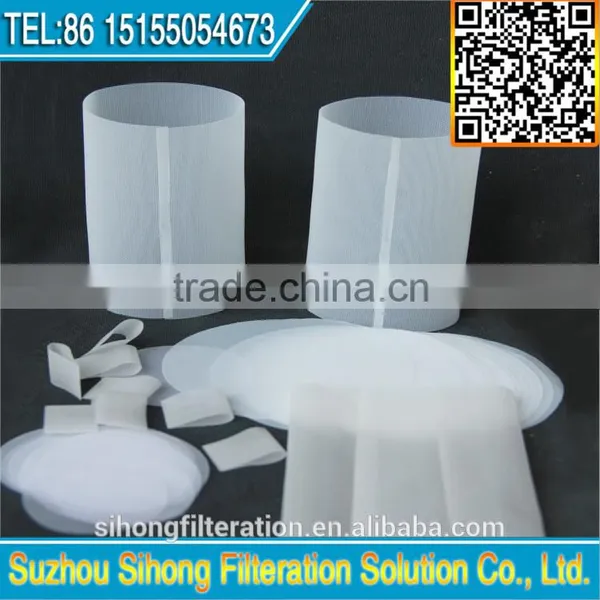 100micron Nylon Cylindrical Sock Customerized Size