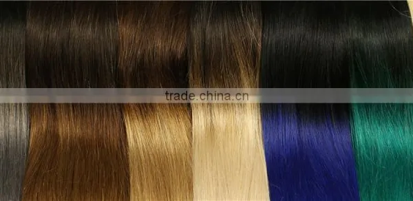 Dark Roots Human Hair Ombre Brazilian Hair Weave Pink Gray and Black Ombre Hair Extensions photo-2