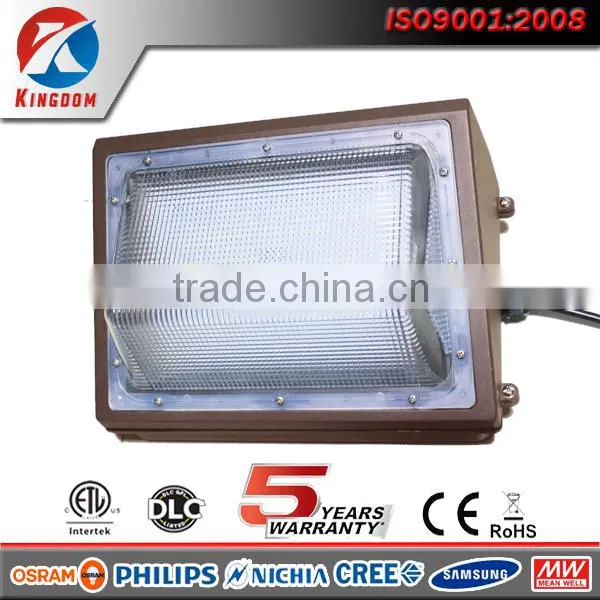 IP65 DLC ETL CE RoHS Daylight 150w 120w 80w 60w Commercial Led Wall Pack photo-2