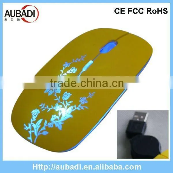 Fancy Wired Mouse Led Ligting Logo