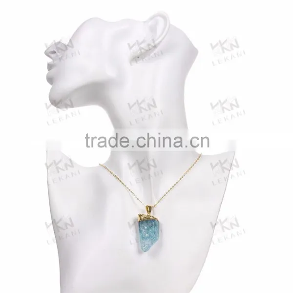 Popular Blue Lucky Stone Necklaces Wholesale Quality Choice photo-6