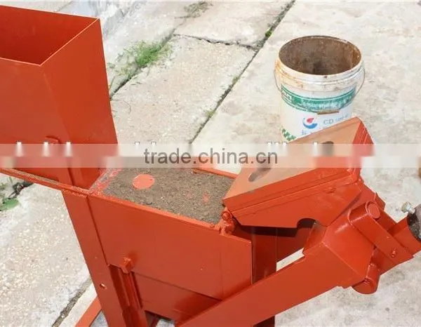 Manual Simple Compressed Hand Power Earth Blocks Machinery FL1-40 photo-4