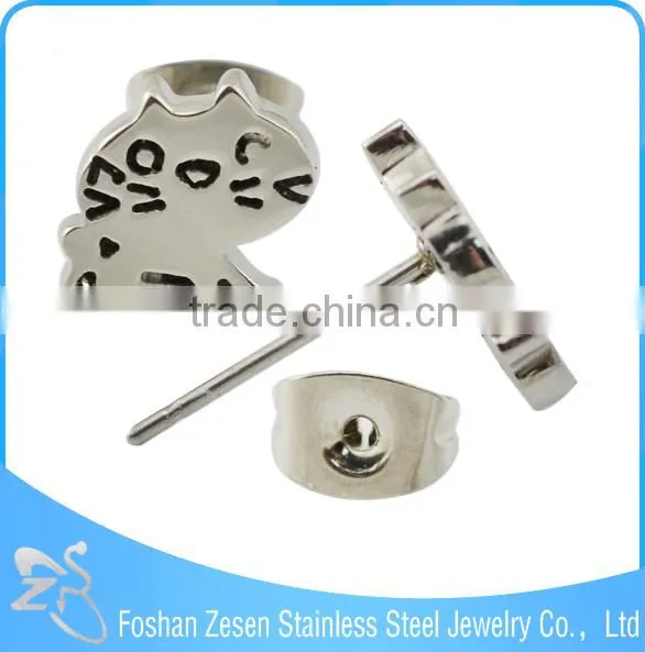 ZS20007 Surgical Steel Earrings , Stick Earring , Fashion Flower Earring photo-4