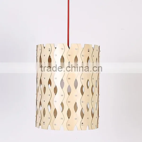 Modern Wood Pendant Light Chinese Lantern Pendant Lighting JK-8005B-21 LED Pendant Light photo-6