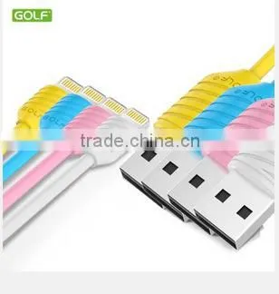 GOLF 2.1A Pineapple Series Usb Cable for Iphone5/5s/5c 1m Quick Charge and Data Pinepple Cable for Iphone 6/6s/6plus photo-2