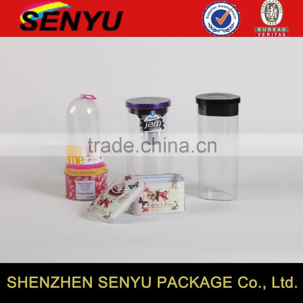 Custom Size PVC/PET/Metal Suqare Round Tin Box photo-2