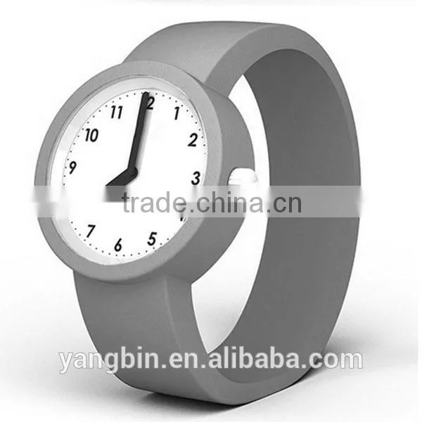 Silicon Comfortable Wear Watch Simple Design for Kids Made in China Factory photo-5