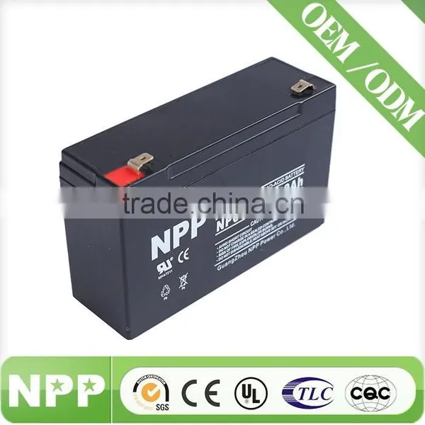 6v10ah Made in China Lead Acid Battery for Kids Toy photo-2
