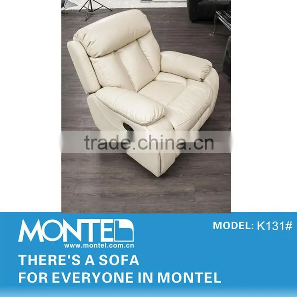 New Model Italy Yellow Leather Sofa photo-5