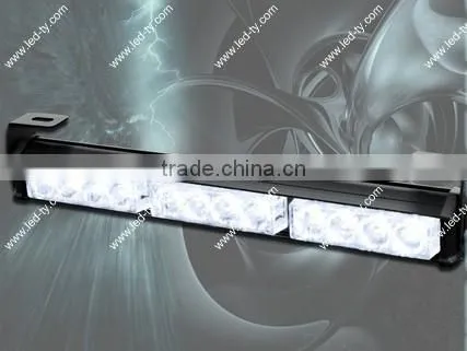 14" LED Traffic Advisor 7 Modes Emergency Hazard Strobe Light Bar photo-3