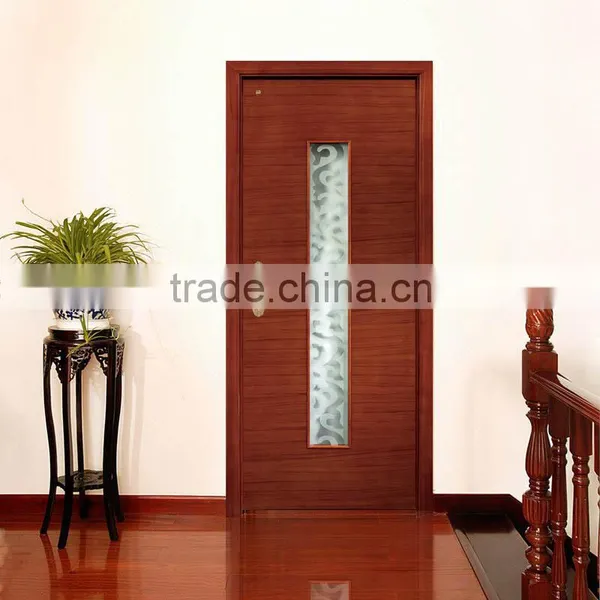 Visionable Light Glass Wood Swing Door From Guangdong photo-4