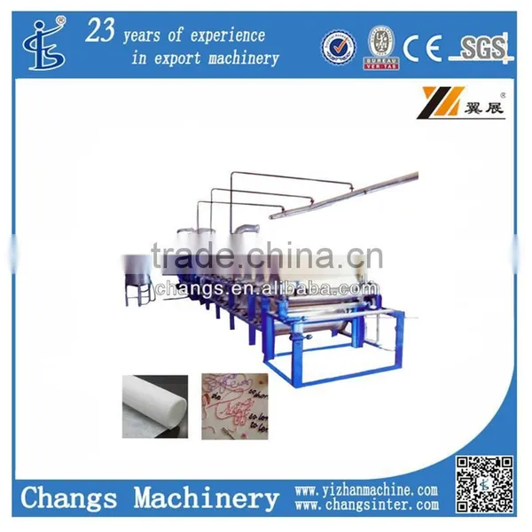 XHB Non Woven Fusible/good Textile Embroidery Backing Machine