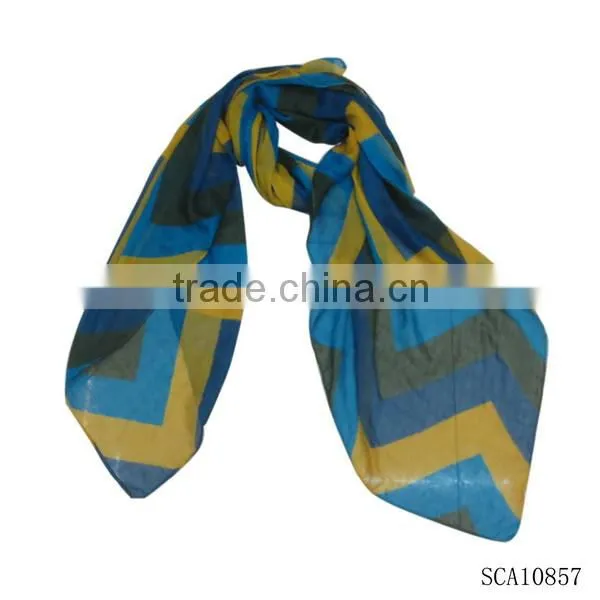 Stripe Scarf Hijab Scarf