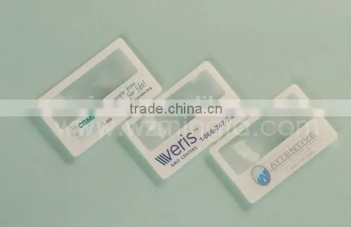 Clear Frosted Plastic Business Cards Magnifying Business Cards photo-2