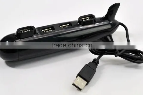 Airplane Shape High Speed 4 Port USB 2.0 HUB photo-4