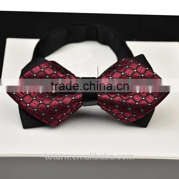 Wholesale Price Top Quality and High Workmanship Gold Sequin Glow Bow Tie for Men Supplier's Choice photo-5