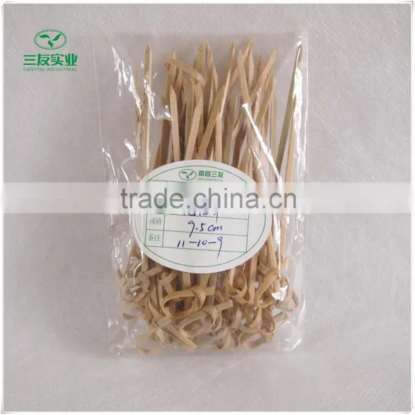 bamboo skewers and toothpick with logo custom made in Jiangxi