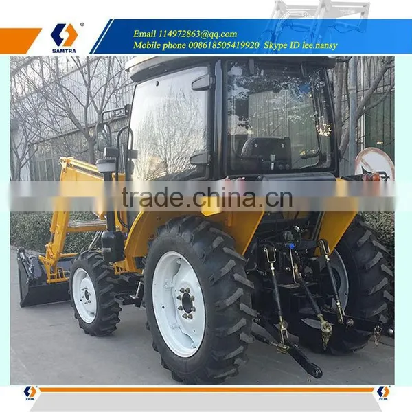 65HP QLN654 Tractor Loader and Backhoe, Tractor Backhoe Loader,front Loader Tractor photo-3