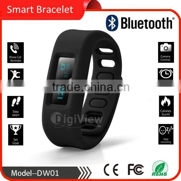 Best Fit Health Sports Bluetooth 4.0 OLED Bluetooth Smart Bracelet Pedometer Calories Distance Tracker