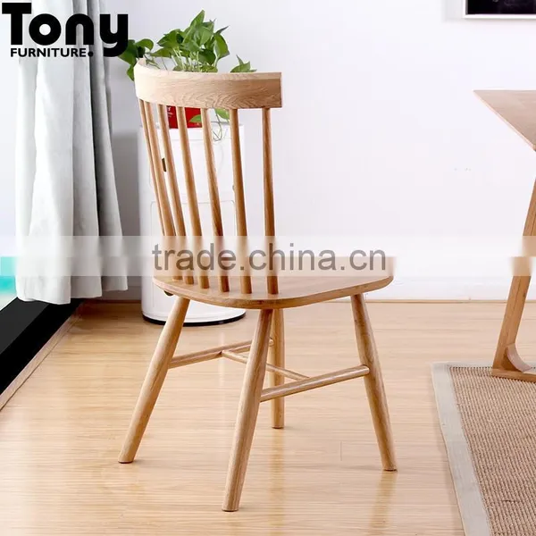 Classic Wood Living Furniture Windsor Wooden Chair photo-2