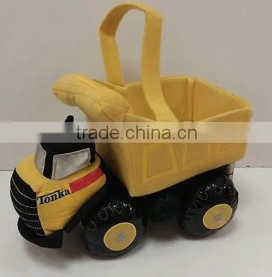 Tonka Truck Plush Soft Yellow Dump Truck Stuffed Toy