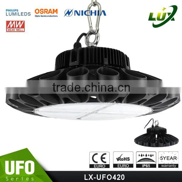 Promotion Price 2016 CE Rohs Approved Meanwell Driver 5 Years Warranty 240W UFO LED High Bay Lights photo-2