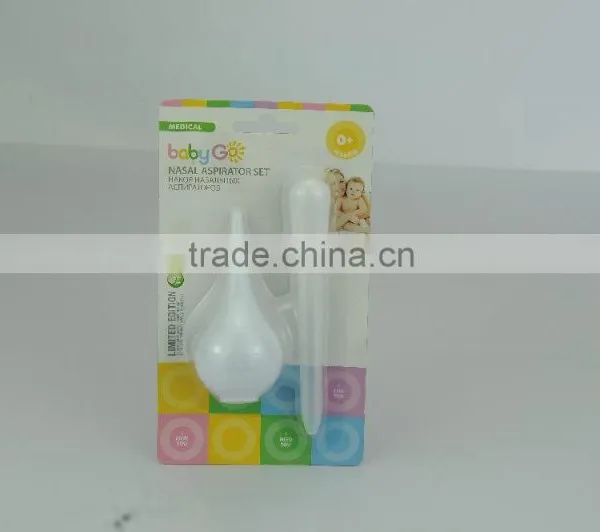 BPA Free Baby PP Nose Cleaner Nasal Silicone Aspirator Baby Nasal Aspirator photo-5