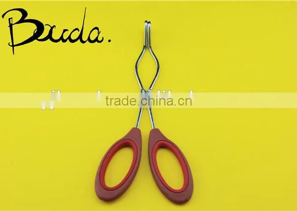 Bouda BBQ Grill Tong Scissors Tong With PP+TPR Handle BD-K9018 photo-2