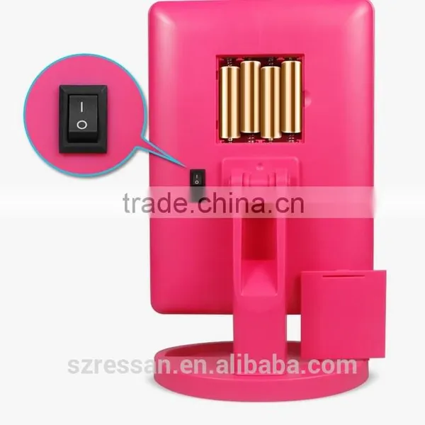 Wholesale Cheap Theatrical Vanity Girl Hollywood Led Makeup Mirror With Light, Lighted Makeup Mirror photo-5