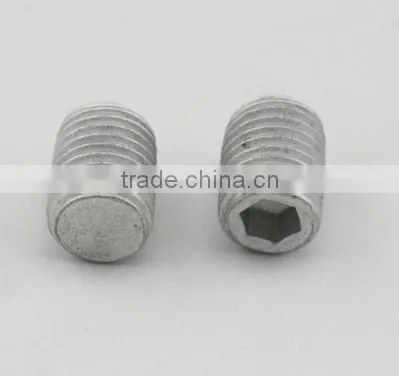 Hot Dip Galvanized Hexagon Socket Set Screws With Flat Point DIN913 photo-3