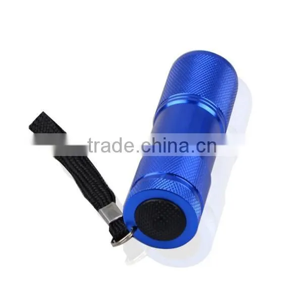 Aluminum 9 LED Lantern Mini LED Flashlight photo-2