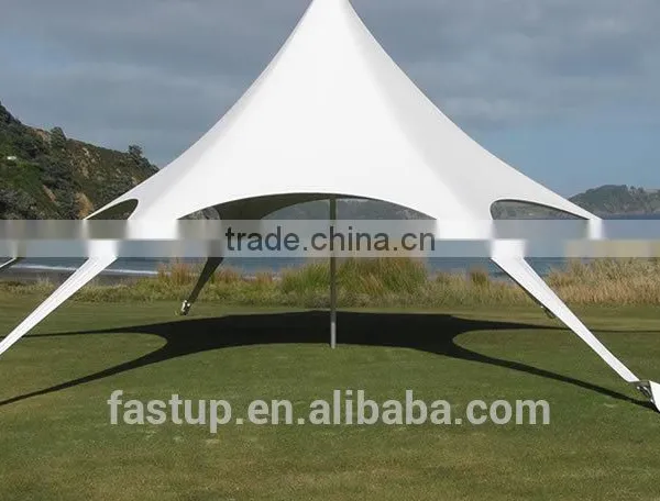 Outdoor Camping Event Tent Star Shape Tent Installing on Grassland photo-4