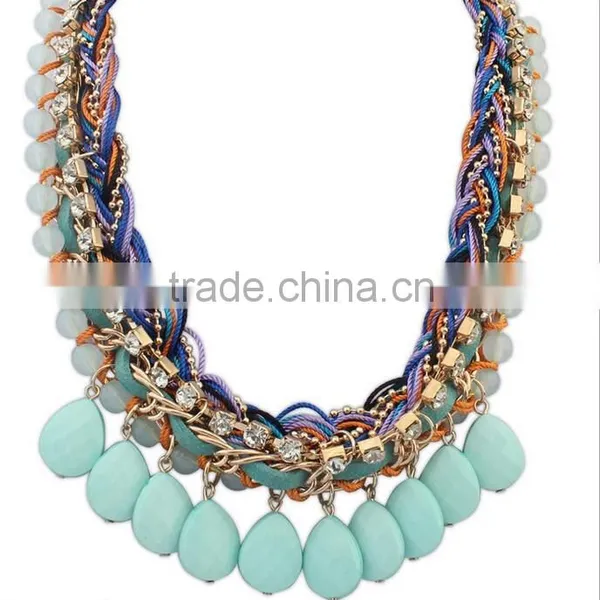Fashion Acrylic Necklace Latest Model Fashion Necklace for Women photo-4