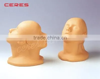Two-Face Make-up Trainning Mannequin Head, High Quality Permanent Makeup Cosmetic Mannequin Head Model Head Without Hair photo-2