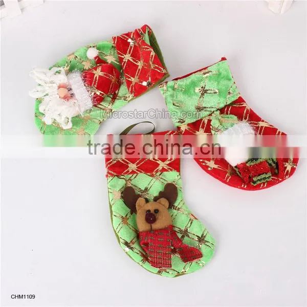 Green and Red Snowman Hanging Bunting Flags Christmas Bunting Hanging Banners photo-4