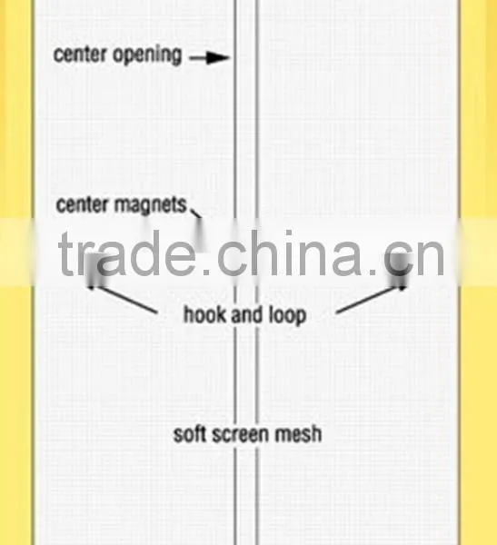 Door Curtain/fiberglass Insect Screen photo-3