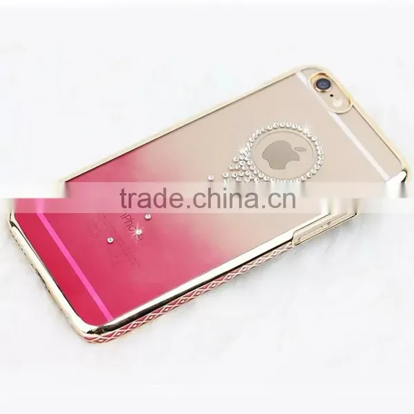 2016 Newest Mobile Phone Cover Case Electroplate Diamond Image Tpu for IPhone 6 6s 6plus photo-2